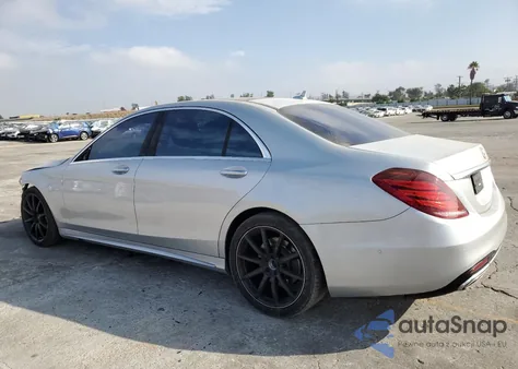 2016 Mercedes-Benz S 550 z USA, uszkodzony, nr VIN WDDUG8CB5GA210161